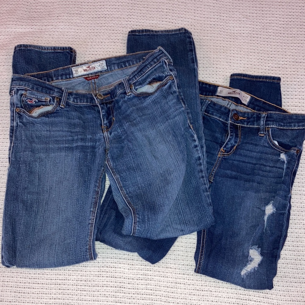 GUC Bundle Hollister low-rise Jeans size 5 well kept and comfortable fit